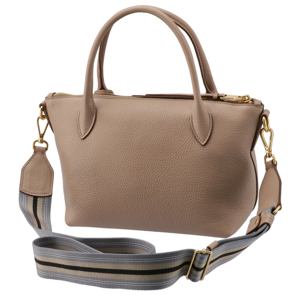 Prada Tan 2way Bag Embossed - Picture 8 of 13